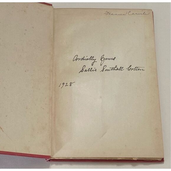 The White Doe The Fate of Virginia Dare Sallie Cotten 1901 Hardback SIGNED - Picture 5 of 12